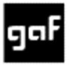 GAF logo